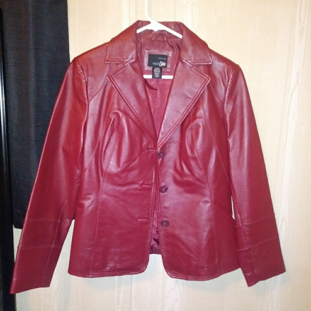 Vintage East 5th Genuine Leather Jacket